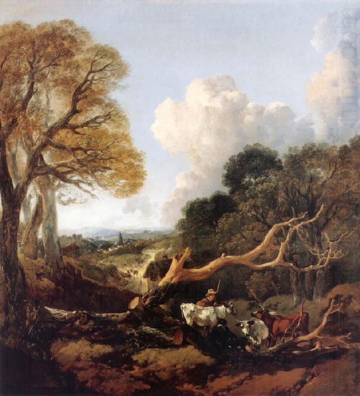 Thomas Gainsborough The Fallen Tree china oil painting image